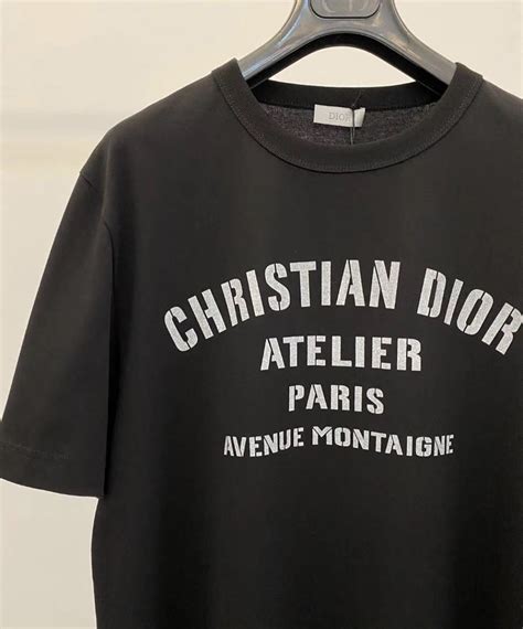 christian dior atelier t shirt replica difference|christian dior t shirt price.